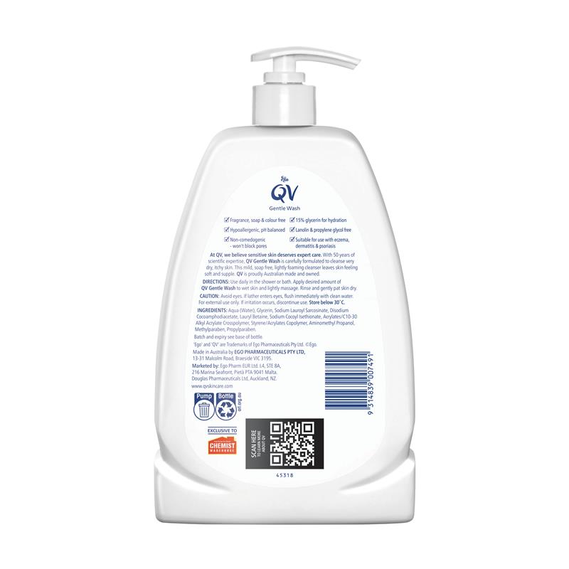 Load image into Gallery viewer, QV Gentle Wash 1.25Kg
