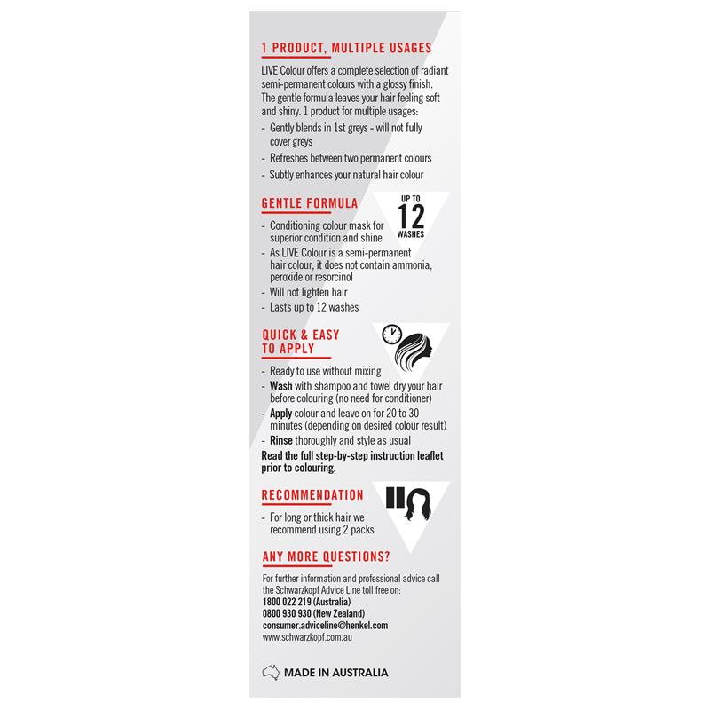 Load image into Gallery viewer, Schwarzkopf LIVE Colour Aztec Copper Semi Permanent 75ml

