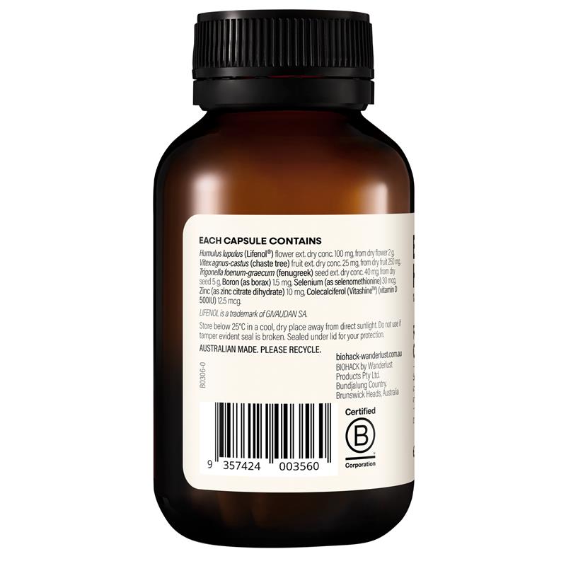 Load image into Gallery viewer, BioHack Wanderlust Female Longevity Complex 60 Capsules
