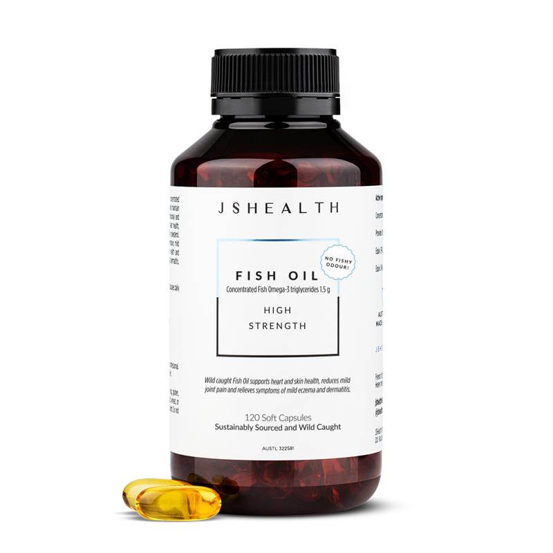 Load image into Gallery viewer, JSHealth Fish Oil + 120 Capsules
