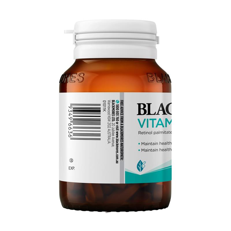 Load image into Gallery viewer, Blackmores Vitamin A 5000IU 150 Capsules
