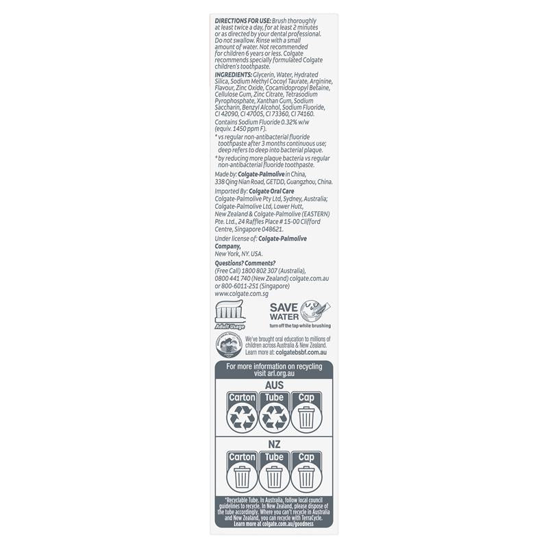 Load image into Gallery viewer, Colgate Toothpaste Total Plaque Release Reviving Cool Mint 95g
