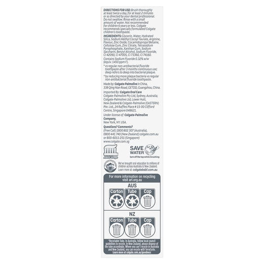 Colgate Toothpaste Total Plaque Release Reviving Cool Mint 95g