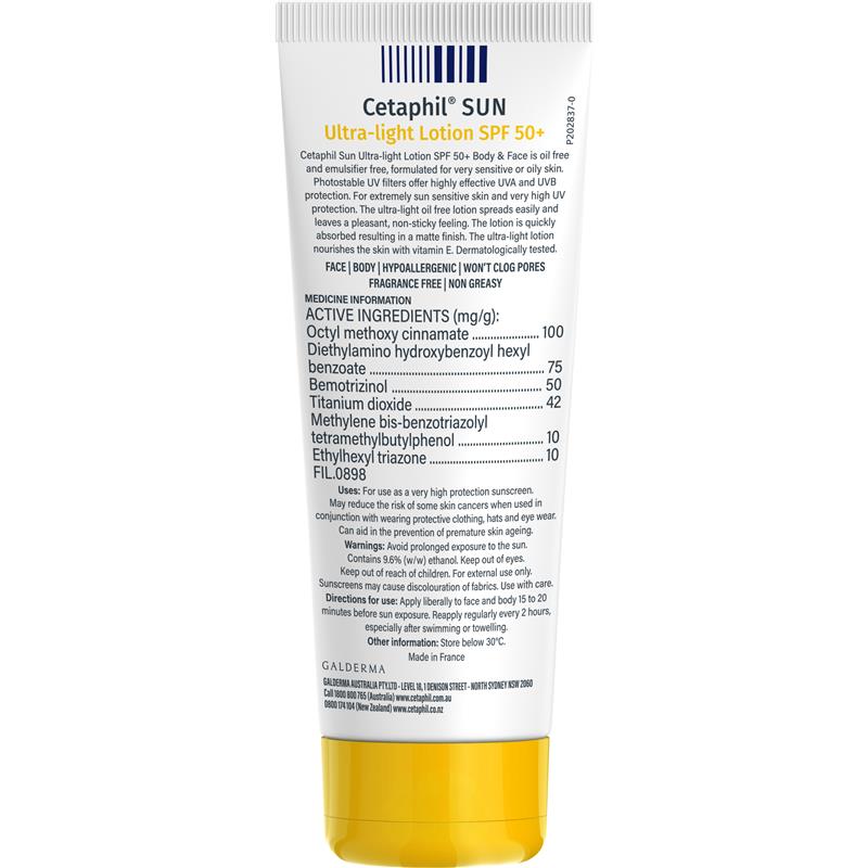 Load image into Gallery viewer, Cetaphil Sun SPF 50+ Ultra Light Lotion 100ml
