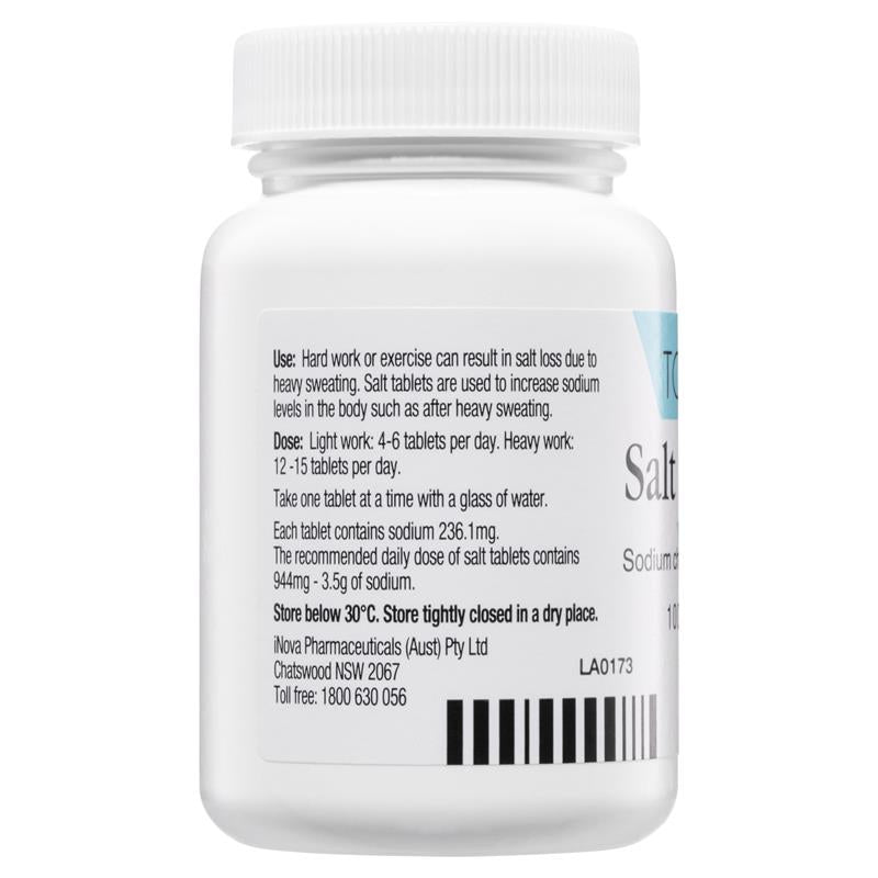 Load image into Gallery viewer, Toppin Salt Tablets 600mg 100 Pack
