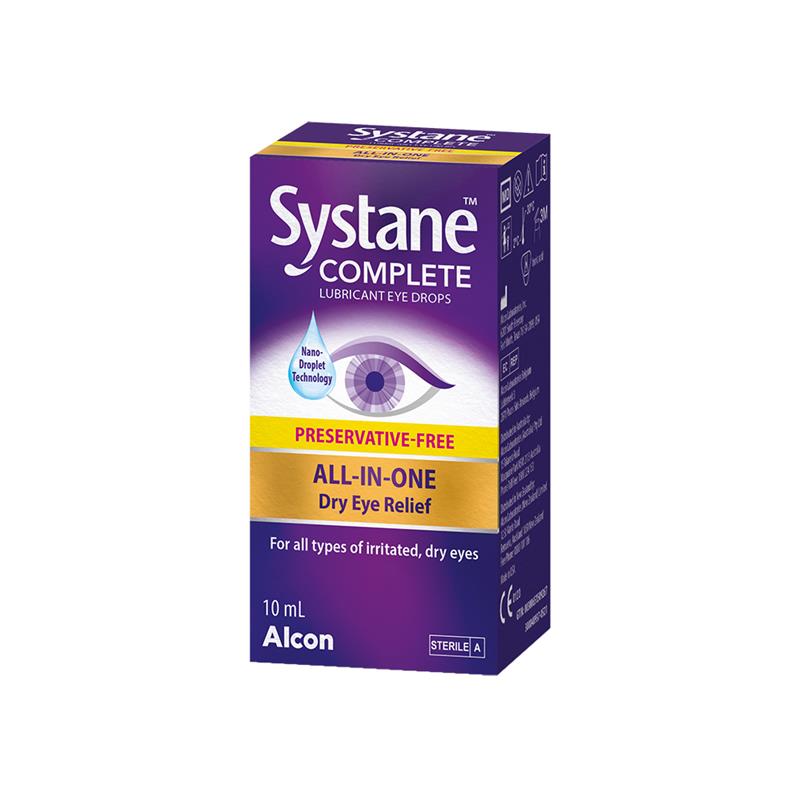 Load image into Gallery viewer, Systane Complete Preservative Free Lubricant Eye Drops 10ml
