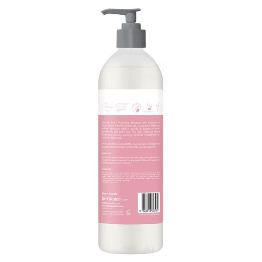 Freshwater Farm Hydrating Hyaluronic Shampoo Rosewater 500ml