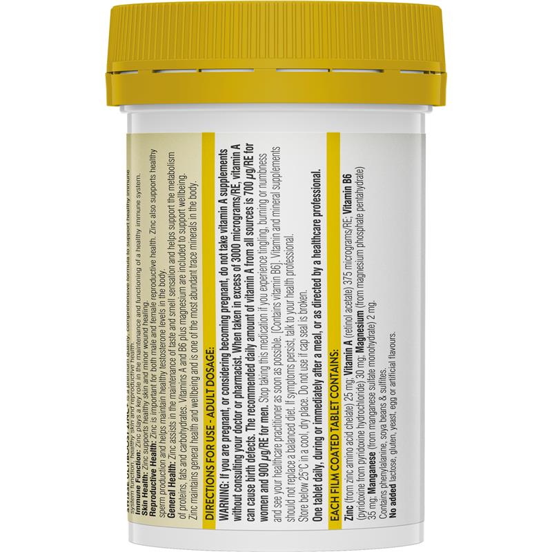 Load image into Gallery viewer, Swisse Zinc+ 60 Tablets
