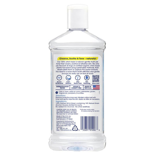 TN Dickinsons Witch Hazel Natural Toner 473ml