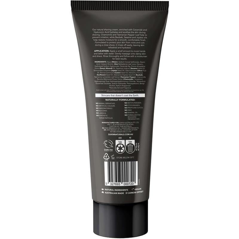 Load image into Gallery viewer, Sukin For Men Shaving Cream 200ml
