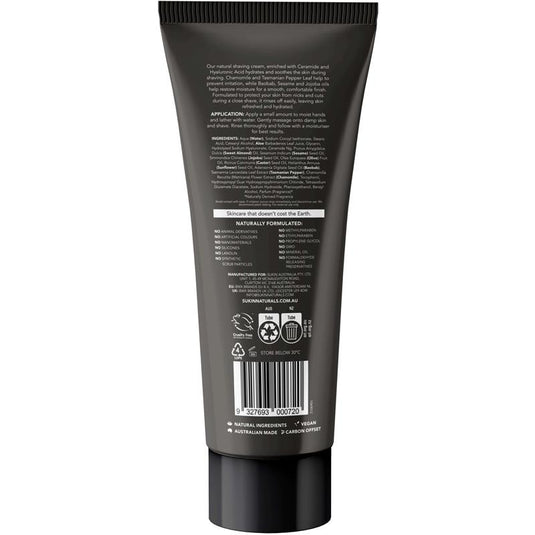 Sukin For Men Shaving Cream 200ml