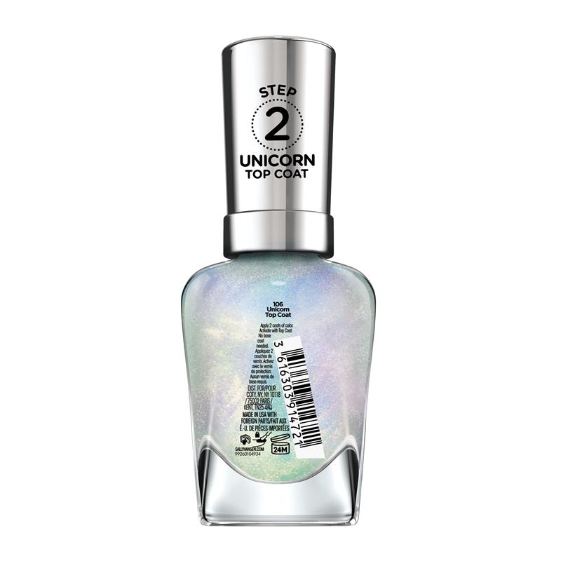 Load image into Gallery viewer, Sally Hansen Miracle Gel Nail Polish Unicorn Top Coat 14.7ml
