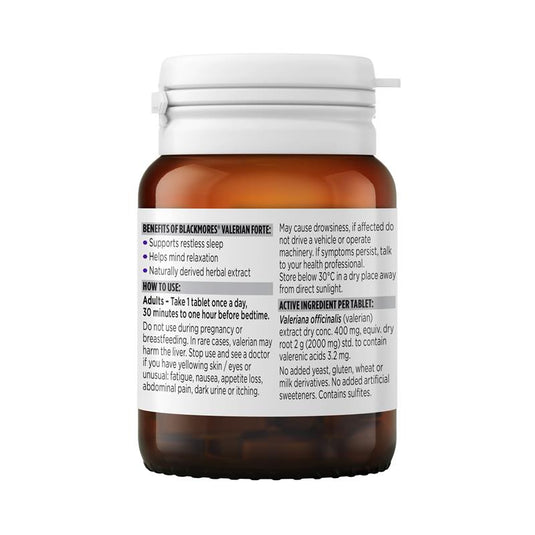 Blackmores Valerian Forte 30 Tablets