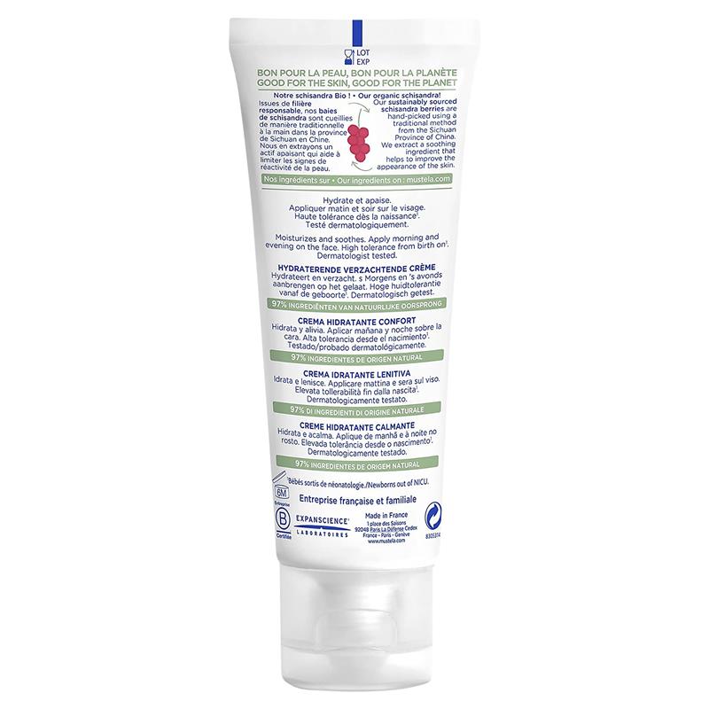 Load image into Gallery viewer, Mustela Soothing Moisturising Face Cream Fragrance Free 40ml
