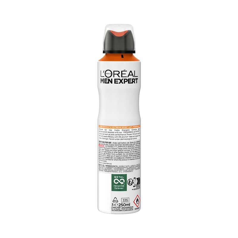 Load image into Gallery viewer, L'Oreal Men Expert Hydra Energetic Extreme Sport Aerosol Deo 250ml
