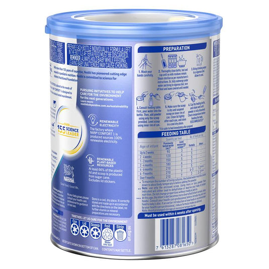 Nestle NAN COMFORT 1 Starter Baby Infant Formula Powder, From Birth – 800g