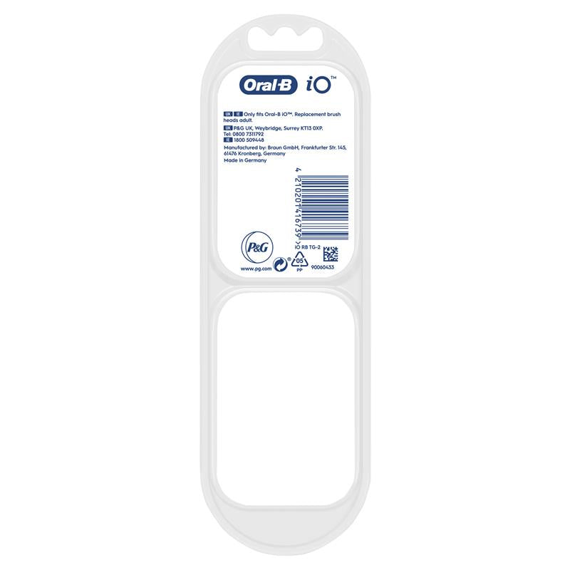 Load image into Gallery viewer, Oral B Power Toothbrush iO Specialised Clean Refills White 2 Pack
