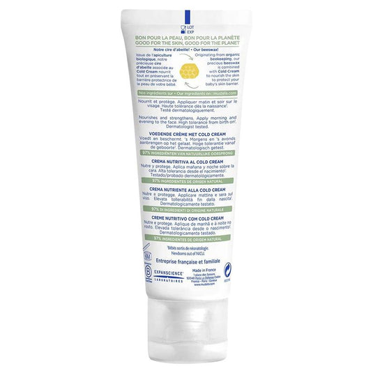 Mustela Nourishing Face Cream For Dry Skin 40ml