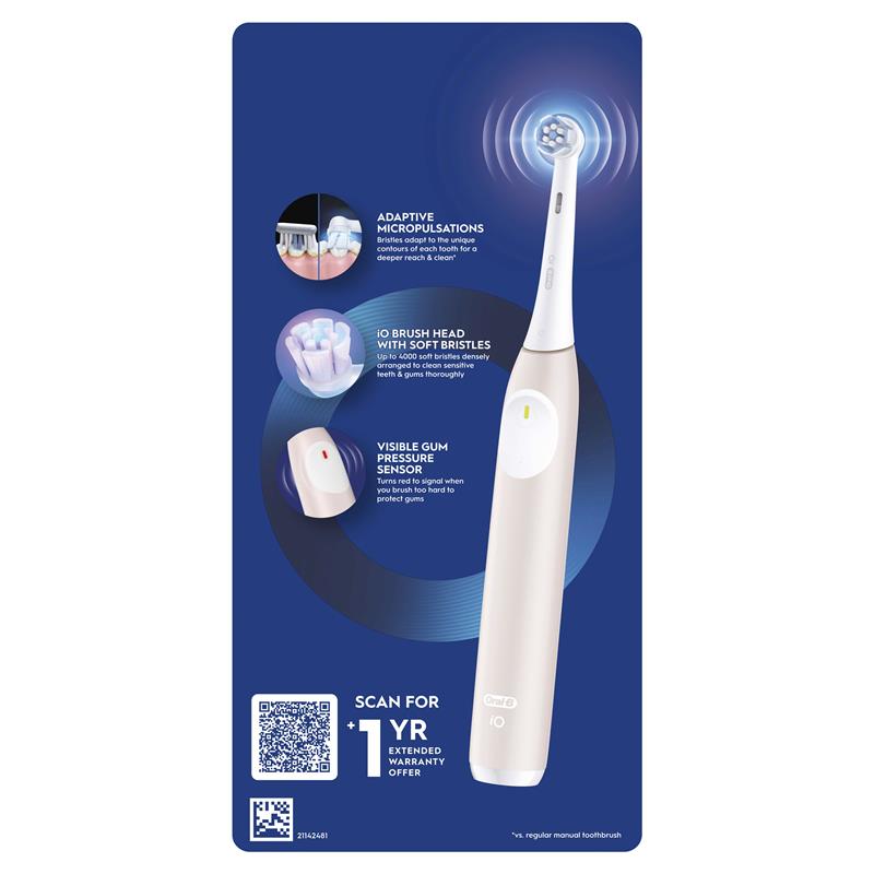 Load image into Gallery viewer, Oral B Power Toothbrush iO 2 Series Blush Pink
