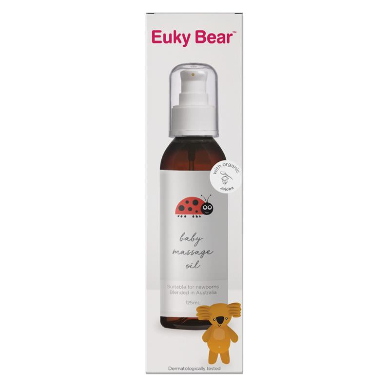 Load image into Gallery viewer, Euky Bear Baby Massage Oil 125ml
