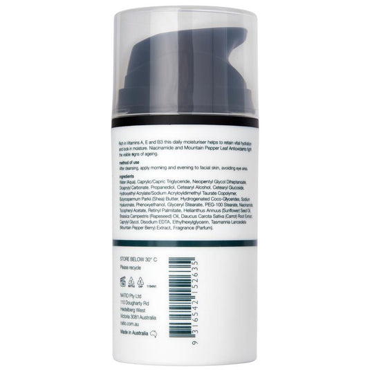 Natio Mens Plus Age Defence Face Moisturiser 80ml