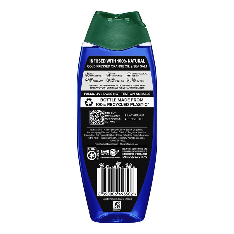 Load image into Gallery viewer, Palmolive Men Body Wash Active with Sea Minerals Shower Gel 500ml
