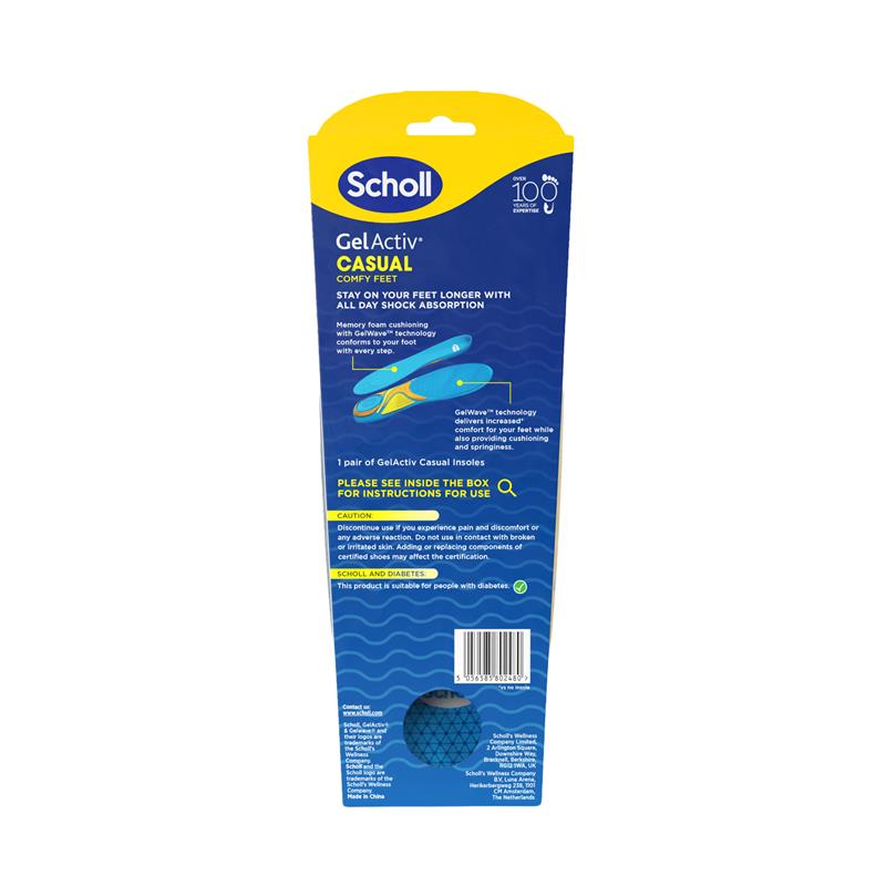 Load image into Gallery viewer, Scholl Gel Activ Insole Casual Small
