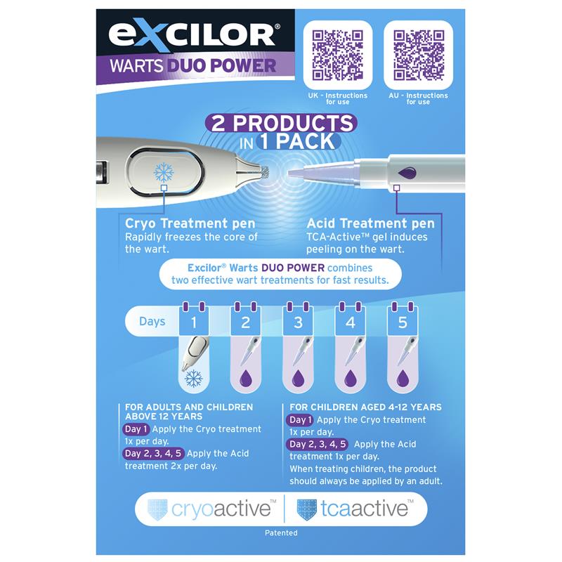 Load image into Gallery viewer, Excilor 2 In 1 Warts Treatment 10ml
