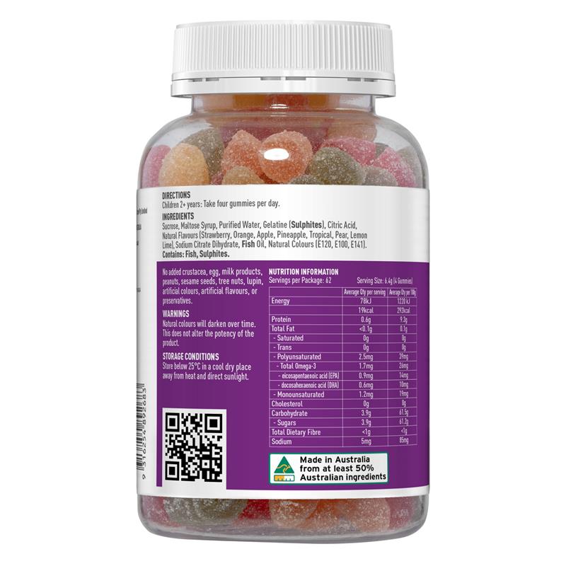 Load image into Gallery viewer, Healthy Care Kids Gummy Omega 3 250 Pastilles
