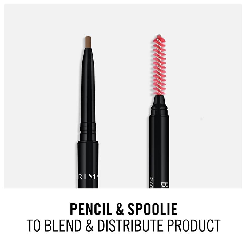 Load image into Gallery viewer, Rimmel Brow Pro Micro Definer 2 in 1 Soft Brown

