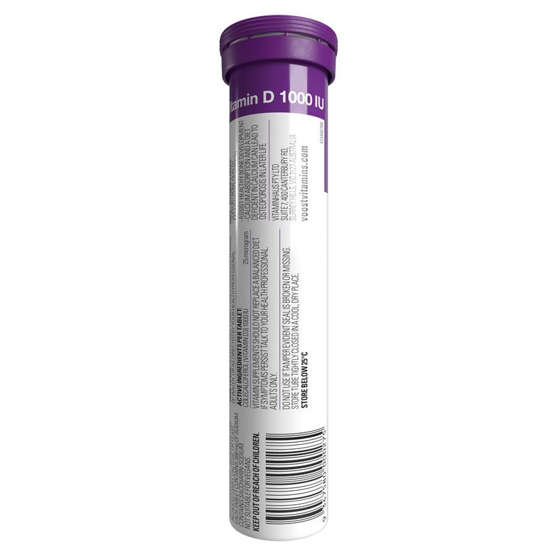 Load image into Gallery viewer, Voost Vitamin D Effervescent 20 Tablets
