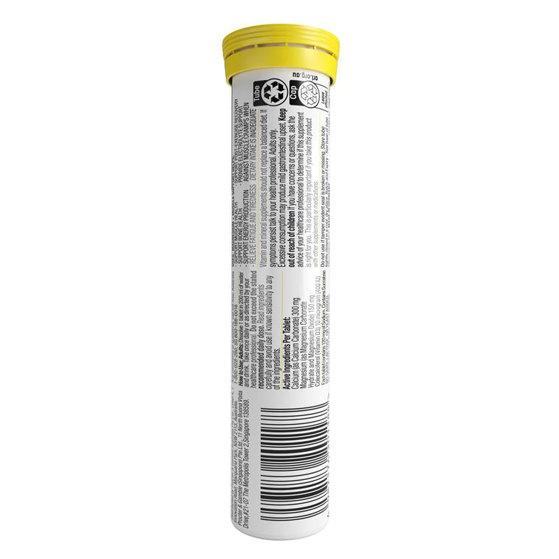 Load image into Gallery viewer, Voost Magnesium + Muscle Support Lemon Effervescent 20 Pack
