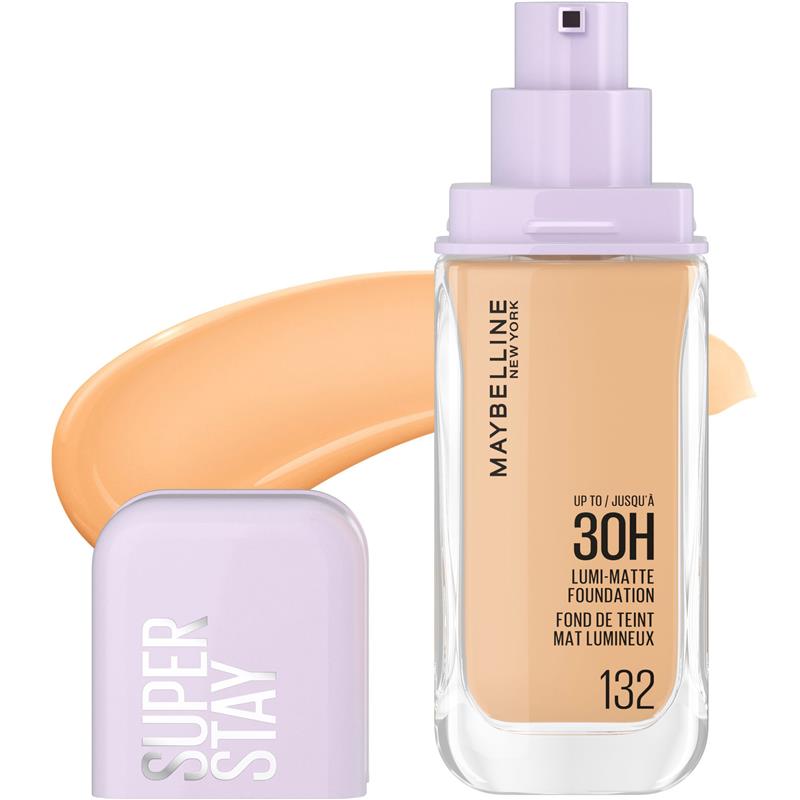 Load image into Gallery viewer, Maybelline Superstay Lumi Matte Longwear 30H Foundation 132
