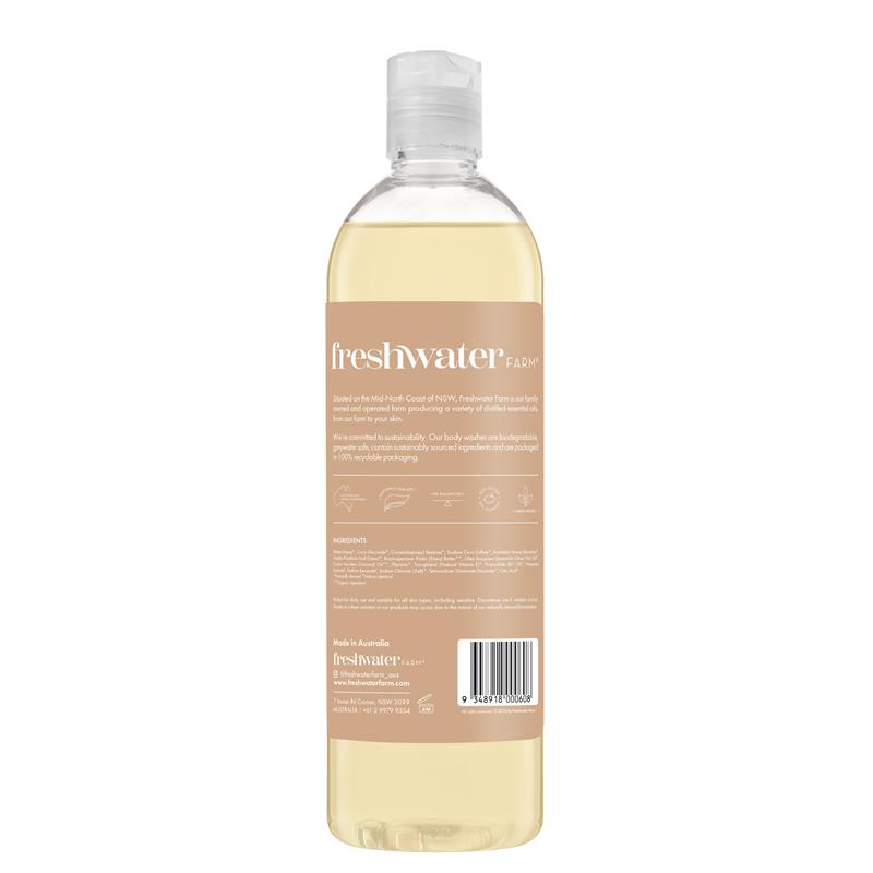 Load image into Gallery viewer, Freshwater Farm Manuka Honey &amp; Vanilla Bean Body Wash 500ml

