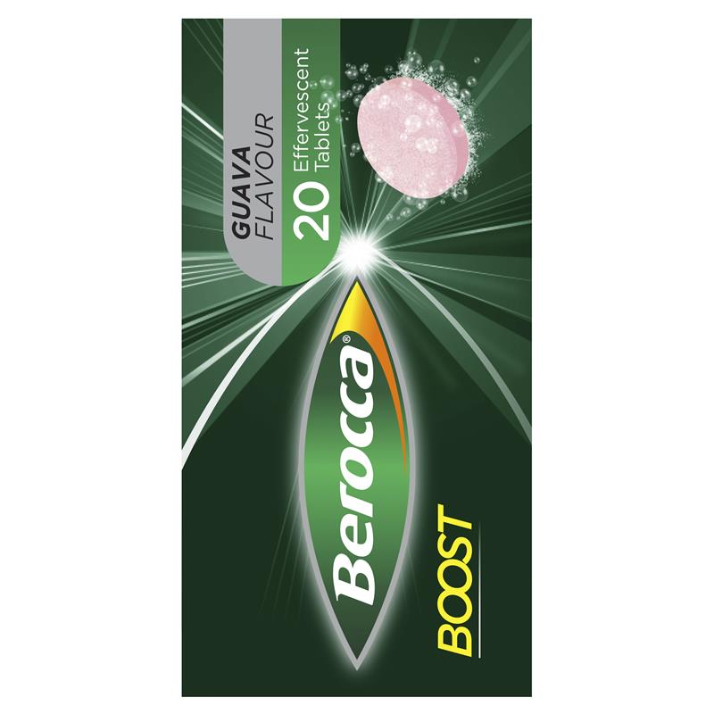 Load image into Gallery viewer, Berocca Boost 20 Effervescent Tablets
