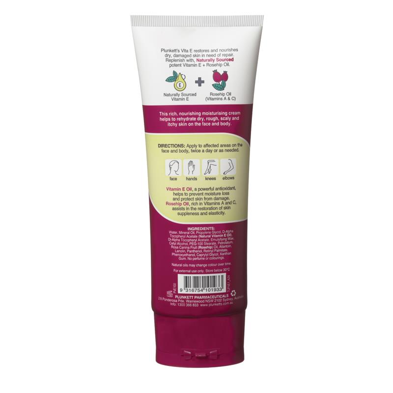 Load image into Gallery viewer, Plunkett's Vita E Natural Vitamin E Cream 100g
