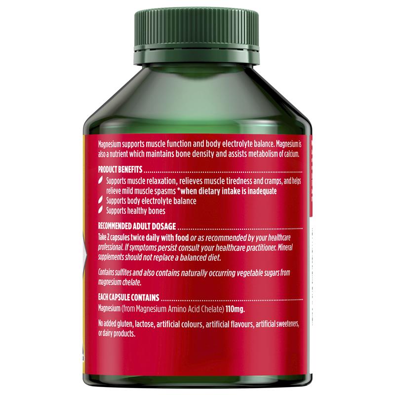 Load image into Gallery viewer, Nature's Own Magnesium Chelate 500Mg 250 Capsules Exclusive Size
