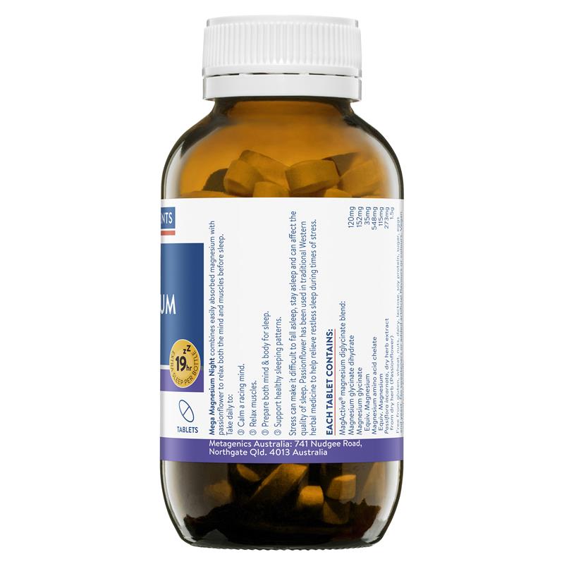Load image into Gallery viewer, Ethical Nutrients Mega Magnesium Night 100 Tablets Exclusive Size
