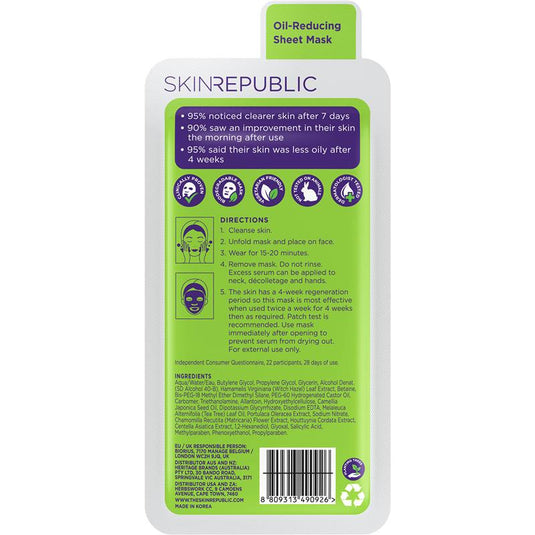 Skin Republic Spots and Blemish Face Mask