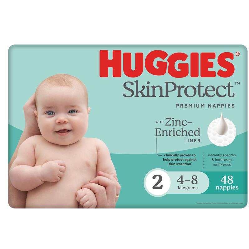 Load image into Gallery viewer, Huggies Ultimate Nappies Size 2 Infant 4-8kg Bulk 48 Pack

