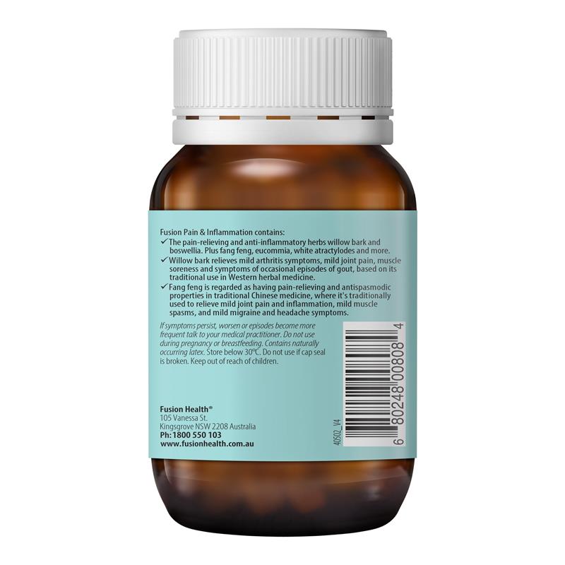 Load image into Gallery viewer, Fusion Pain &amp; Inflammation 60 Tablets
