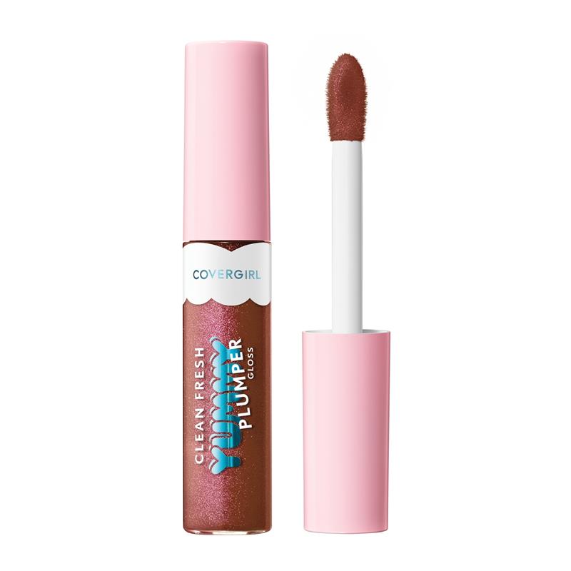 Load image into Gallery viewer, Covergirl Clean Fresh Yummy Gloss Plumper Lip Gloss #720 Like You Choco-lot 1.7ml
