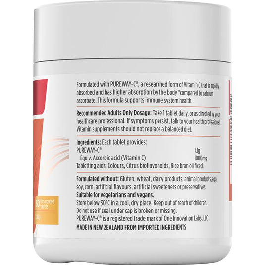 Nutra-Life Rapid-C 1000Mg 60 Tablets
