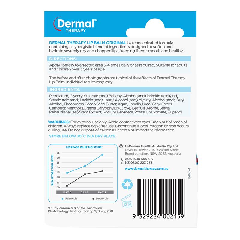 Load image into Gallery viewer, Dermal Therapy Lip Balm Pot 10g
