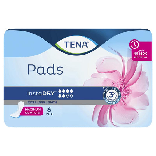 TENA Pads InstaDry 6 Pack