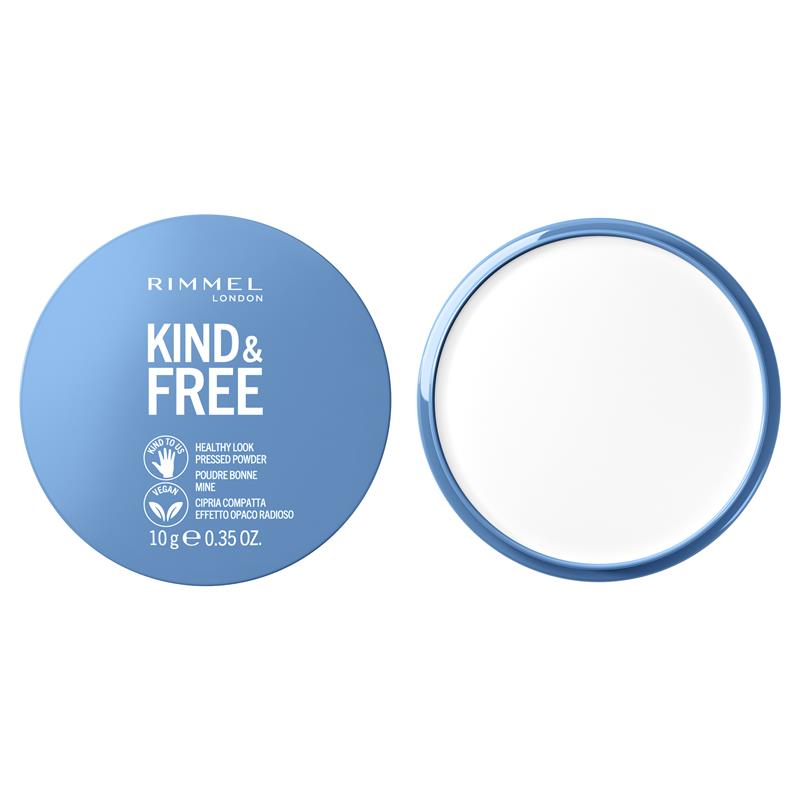 Load image into Gallery viewer, Rimmel Kind &amp; Free Pressed Powder 100 Translucent
