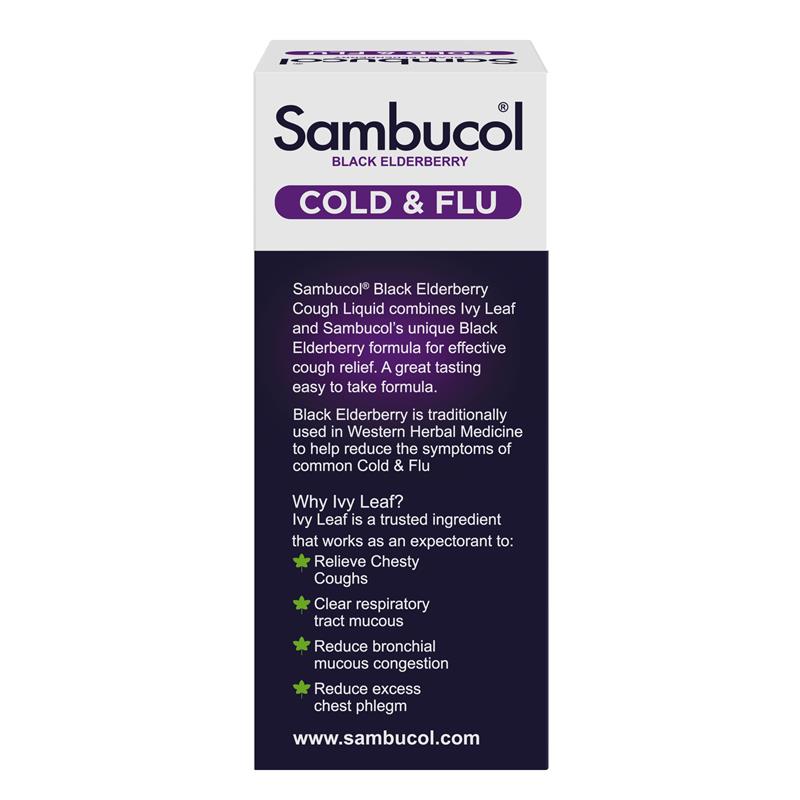 Load image into Gallery viewer, Sambucol Cold &amp; Flu + Cough Liquid 250ml
