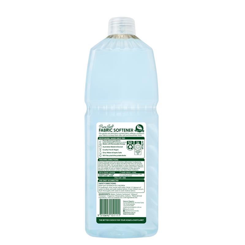 Load image into Gallery viewer, Earth Choice Fabric Softener 1 litre

