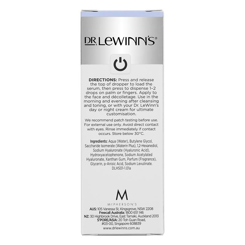 Load image into Gallery viewer, Dr. LeWinn's Serum Series Hylauronic Acid + Waterin Plus Hydrate Serum 30ml
