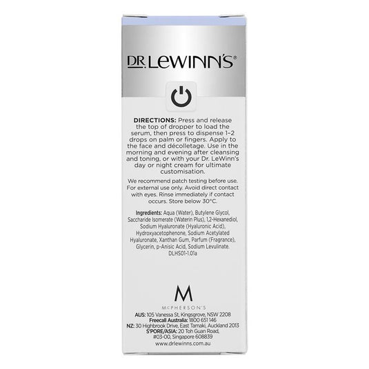 Dr. LeWinn's Serum Series Hylauronic Acid + Waterin Plus Hydrate Serum 30ml